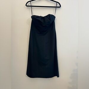 THE LIMITED Black Strapless Mini Dress